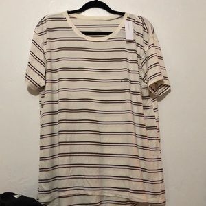 NWT AE Soft & Sexy stripe top